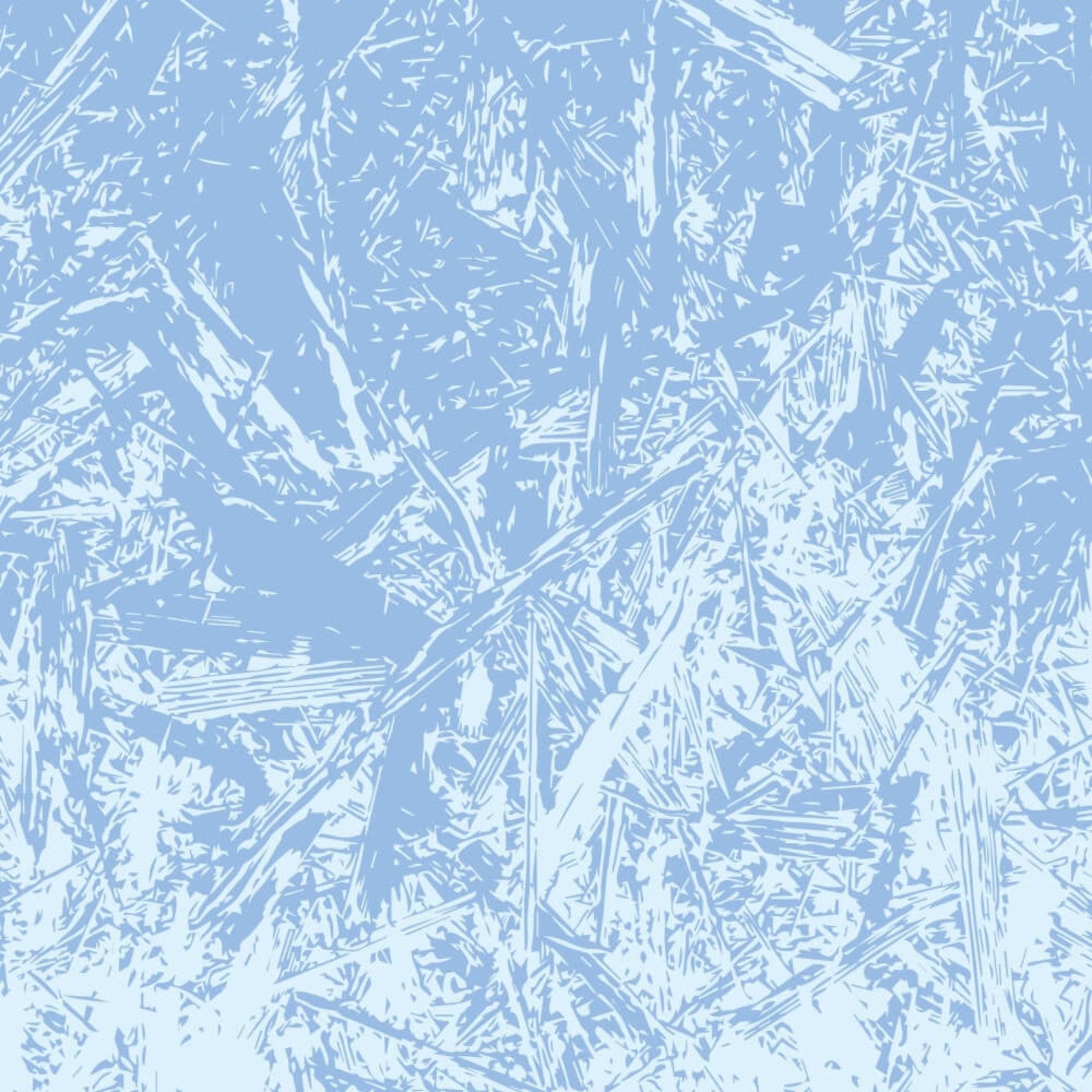 Blue Frosted Shower Screener™ decorative film for glass showers